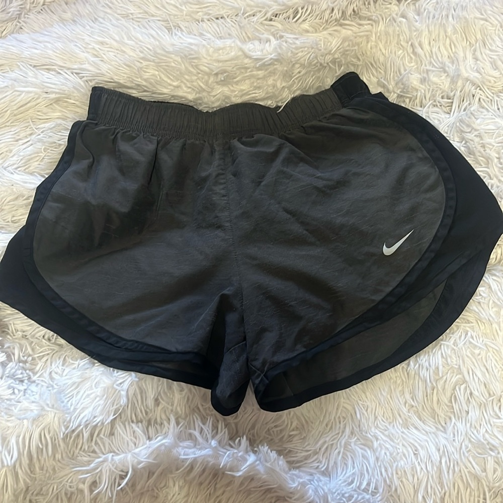 Black and Gray Nike Shorts